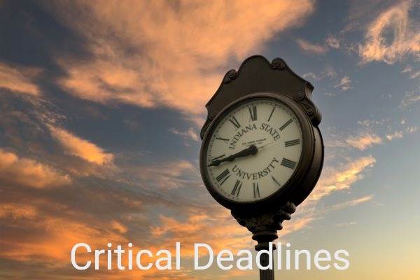 Critical Deadlines